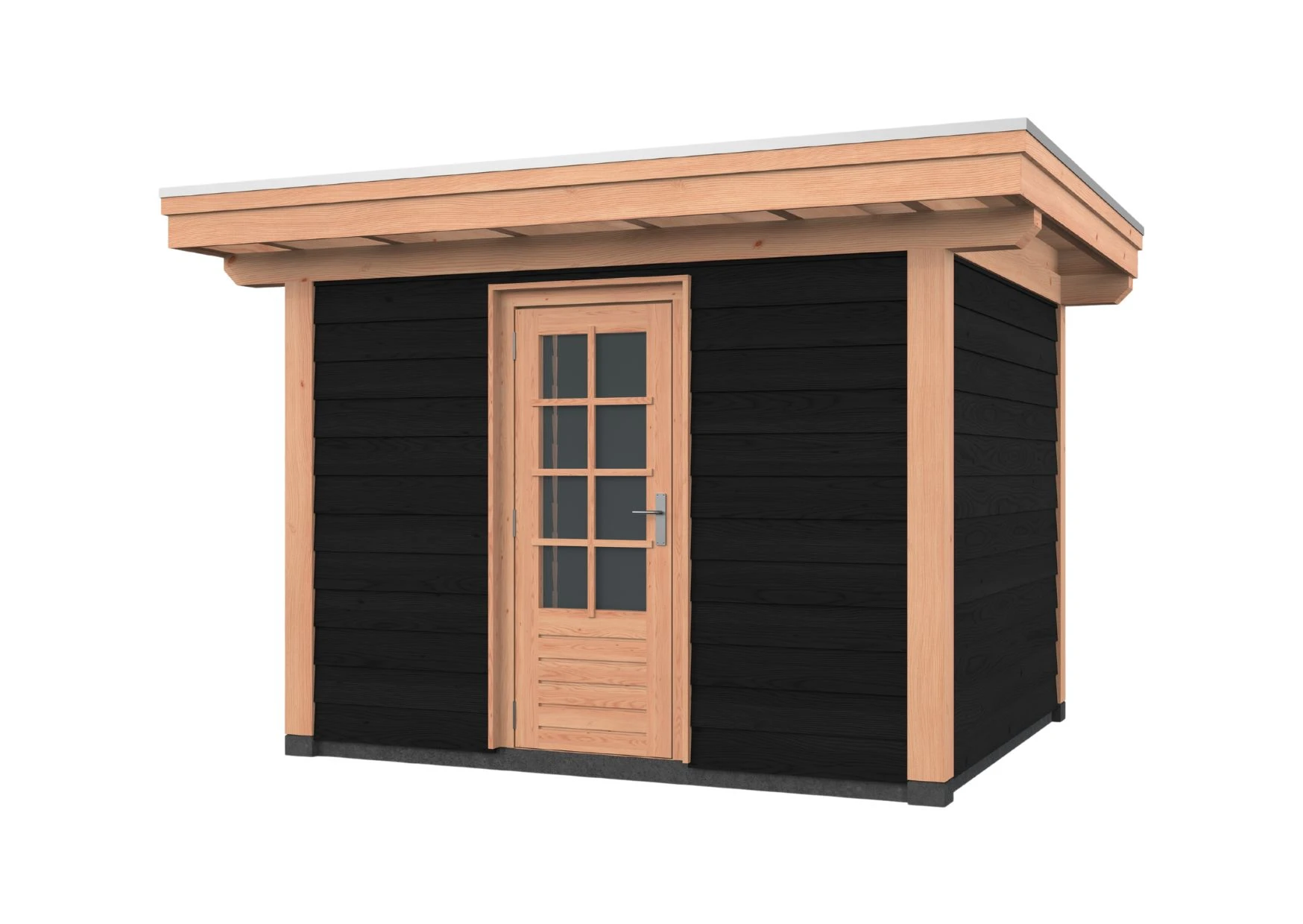 Douglas overkapping, 400 x 300, met schuur, Westwood Vrijbuiter - Afbeelding 2